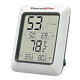 ThermoPro TP50 Digital Hygrometer Indoor Thermometer Room Thermometer and Humidity Gauge with Temperature Monitor