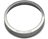 Mason Jar Lifestyle Stainless Steel Rust Proof Bands/Rings with Stamped Logo (5 Pack, Wide Mouth)