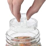 5-Pack - Easy to Grasp - Grab Them with Tongs - Glass Fermentation Weights with Handles for Wide Mouth Mason Jars