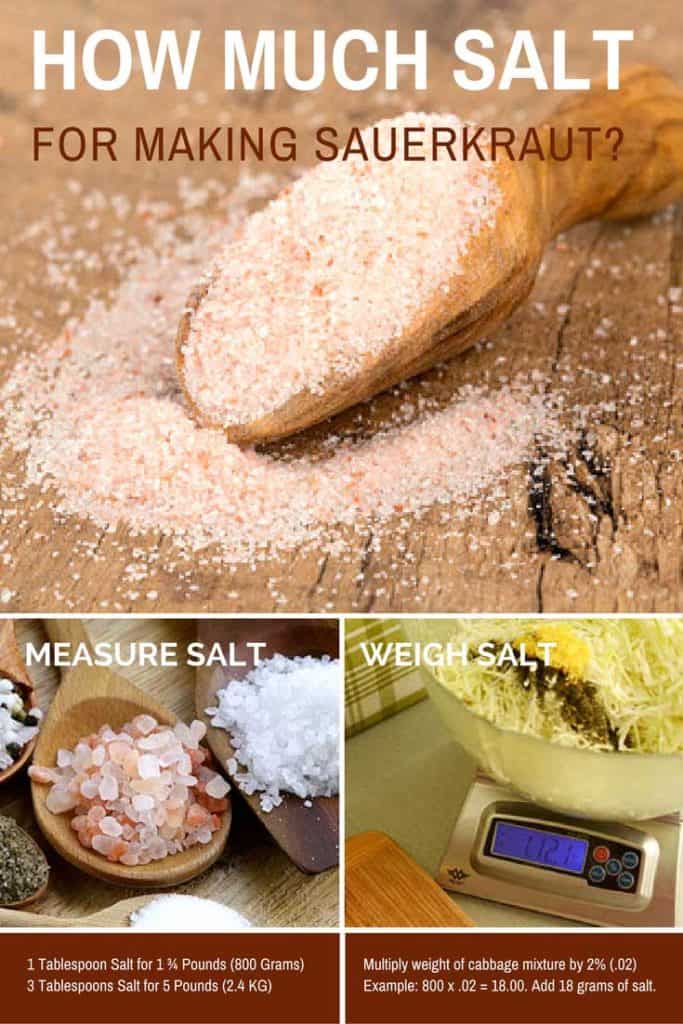 1 tablespoon of salt