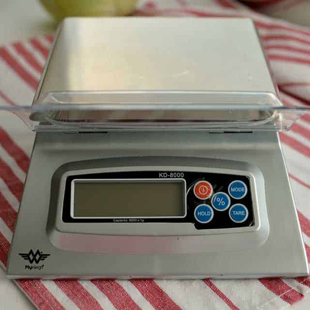 My Weigh kitchen scale - bakers math kitchen scale - kd8000 scale by my  weight, silver