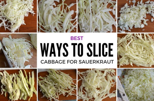 Best way to slice cabbage for sauerkraut. | makesauerkraut.com